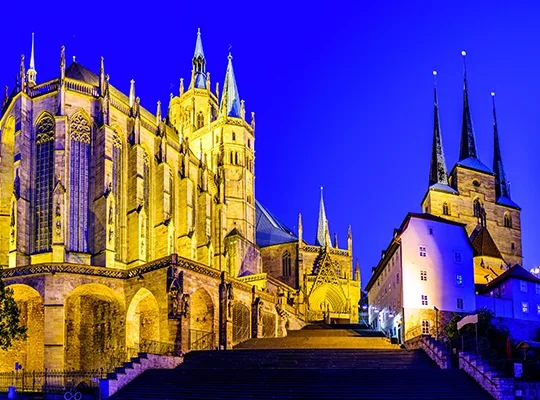 Umzug Berlin, Erfurt
