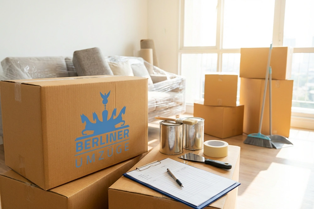 Umzug in der Berliner Mietwohnung